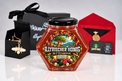 Honey with Blackberry Raspberry Flavour