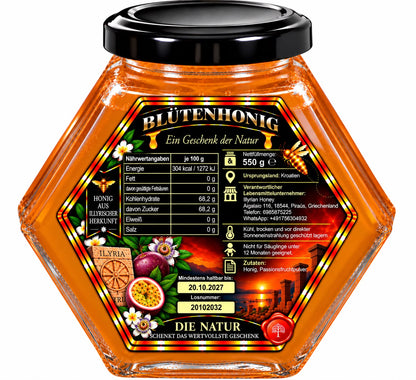 Honey with Passion Fruit Flavour