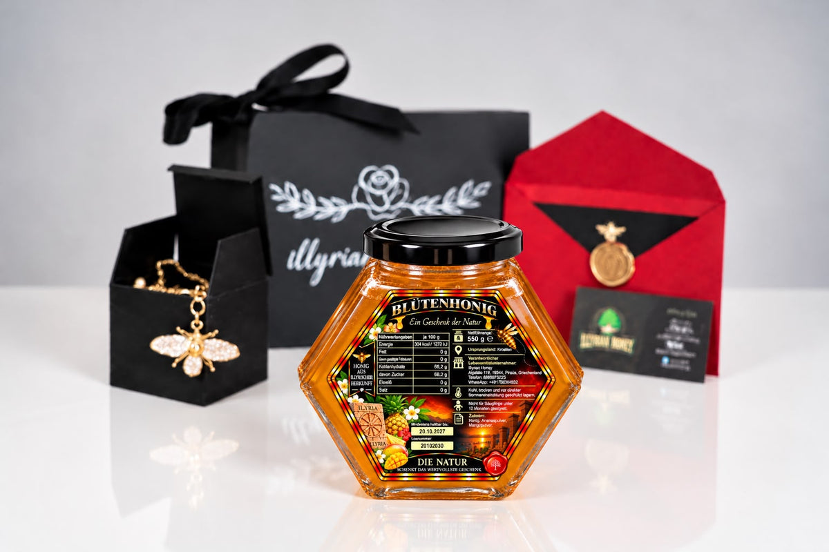 Honey with Pineapple Mango Flavour Gift Box