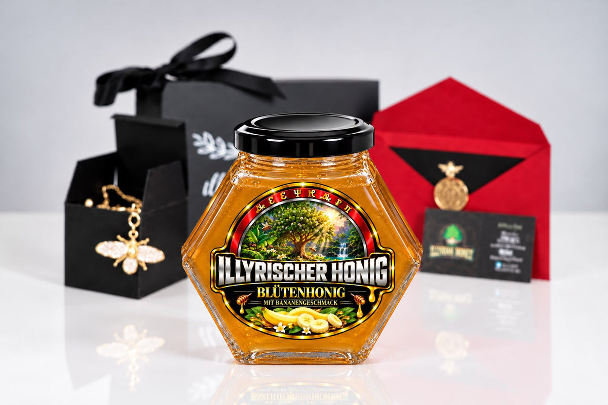 Honey with Banana Flavour - Gift Box