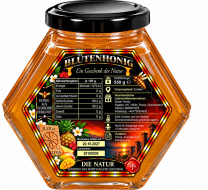 Honey with Pineapple Mango Flavour Gift Box