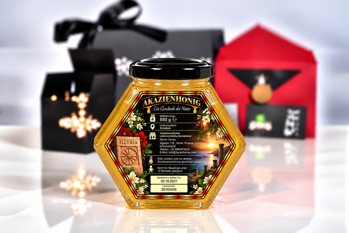 Honey from the Hive - Acacia Honey & Blossom Honey Gift Box