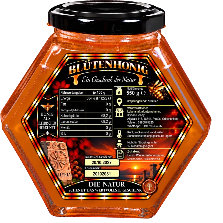 Honey with Watermelon Flavour