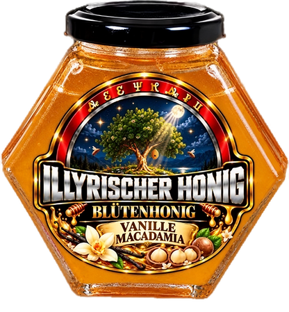 Honey with Vanilla Macadamia Flavour