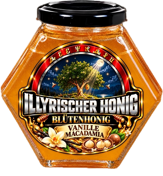 Honey with Vanilla Macadamia Flavour